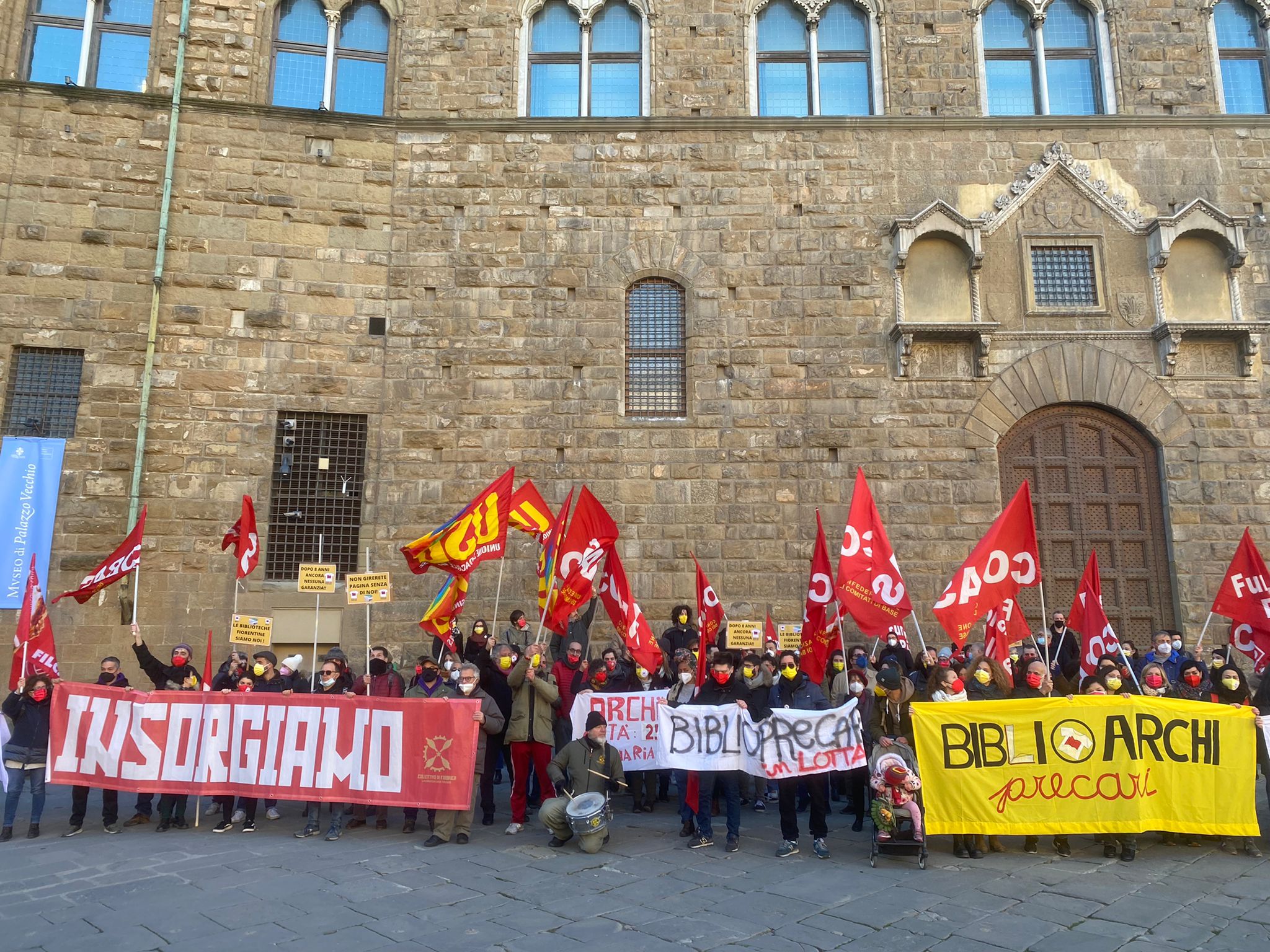 Bibiloteche archivi sciopero