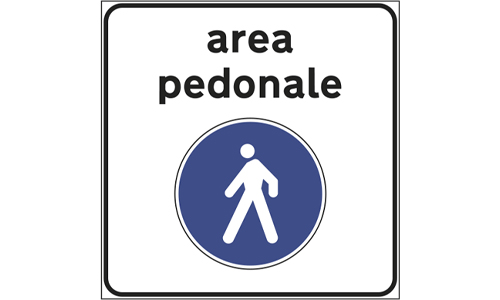 Area pedonale