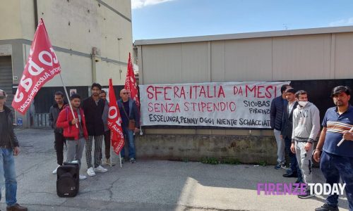 Presidio lavoratori Sfera Italia