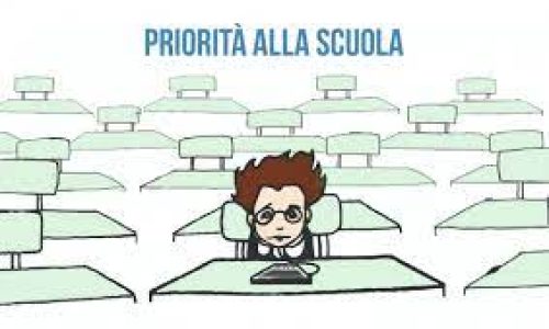 Priorità alla scuola_Foto IlManifesto