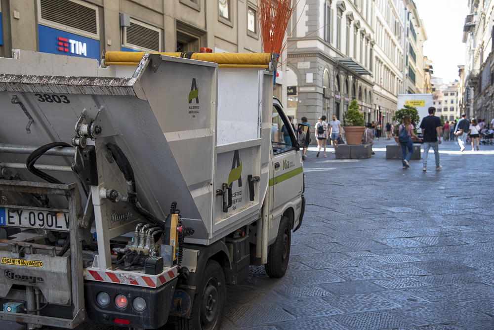 Firenze, Servizi, NettezzaUrbana, Alia