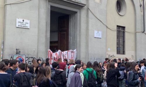 Liceo Michelangiolo occupazione Foto_LaRepubblica