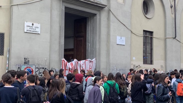Liceo Michelangiolo occupazione Foto_LaRepubblica